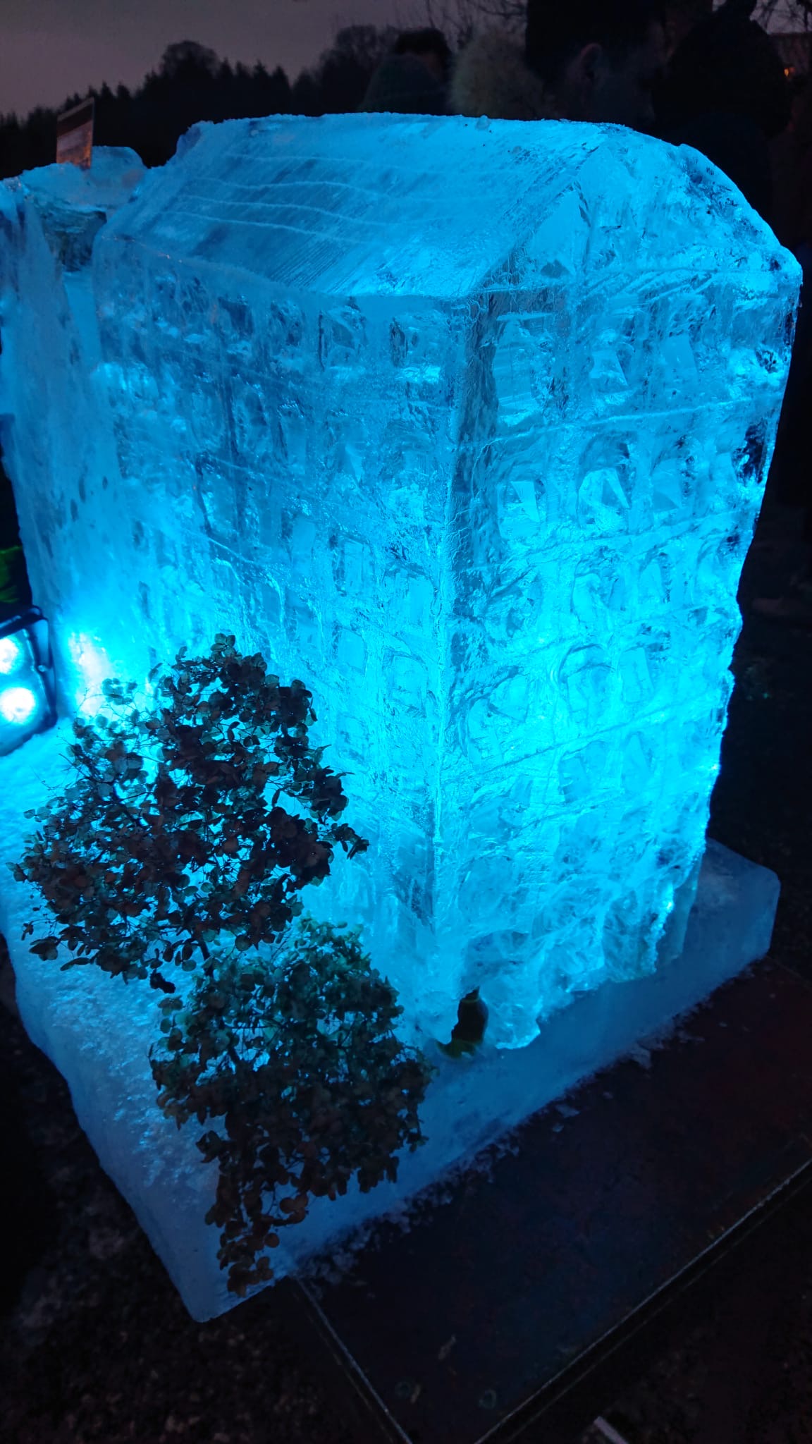 Eissinitzen das Team Event in München