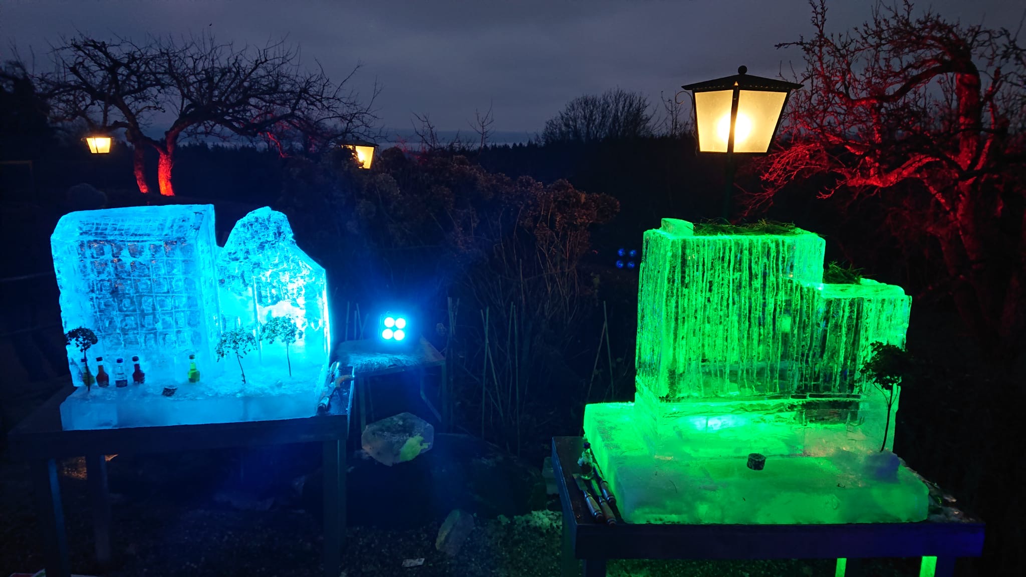 Eissinitzen das Team Event in München