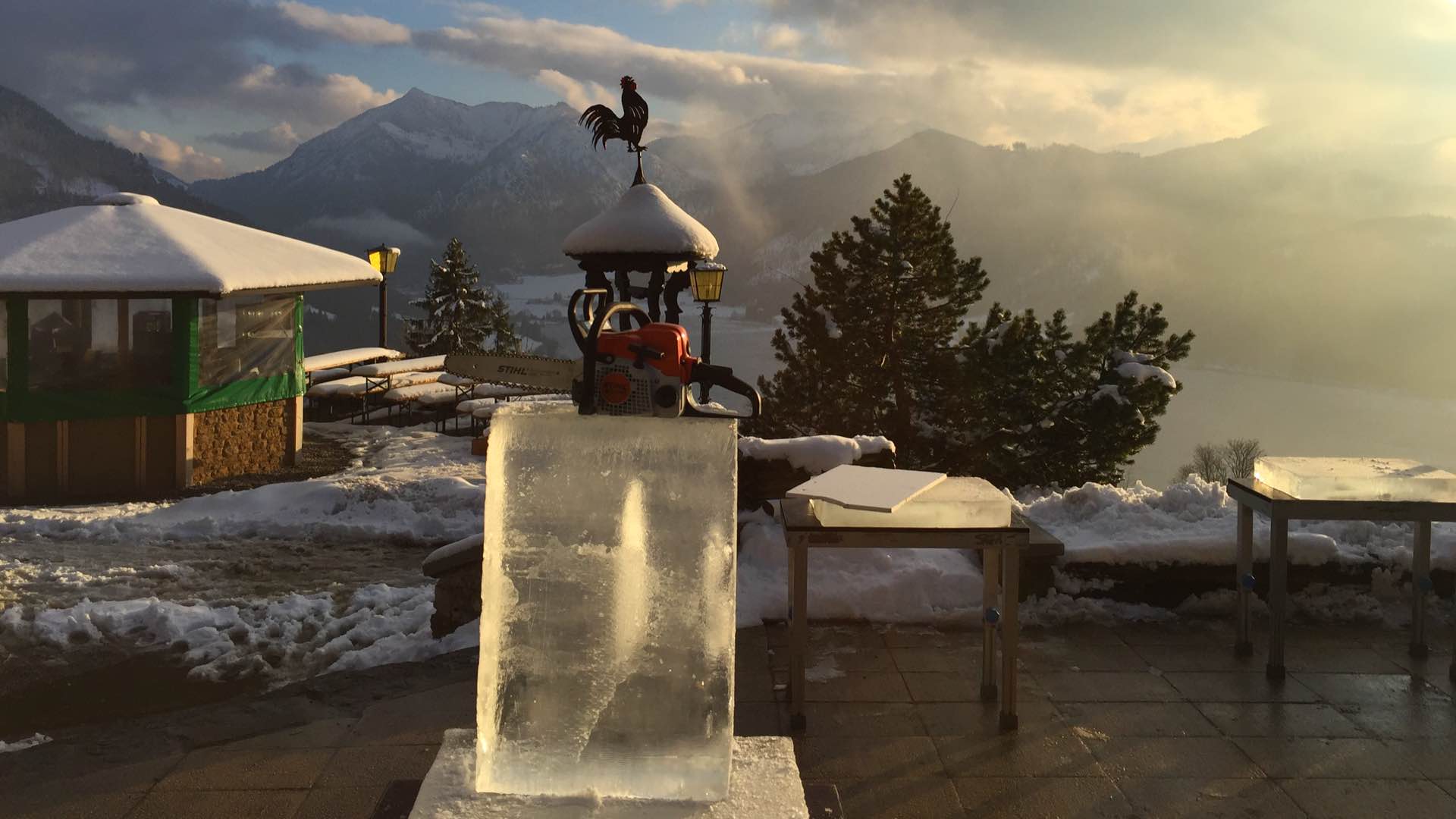 Eisschnitzen und Icecarving Bilder